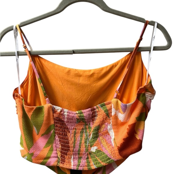 Lulu’s Bright Bliss Abstract Floral Two-Piece Set – Size L NWT - Picture 6 of 14